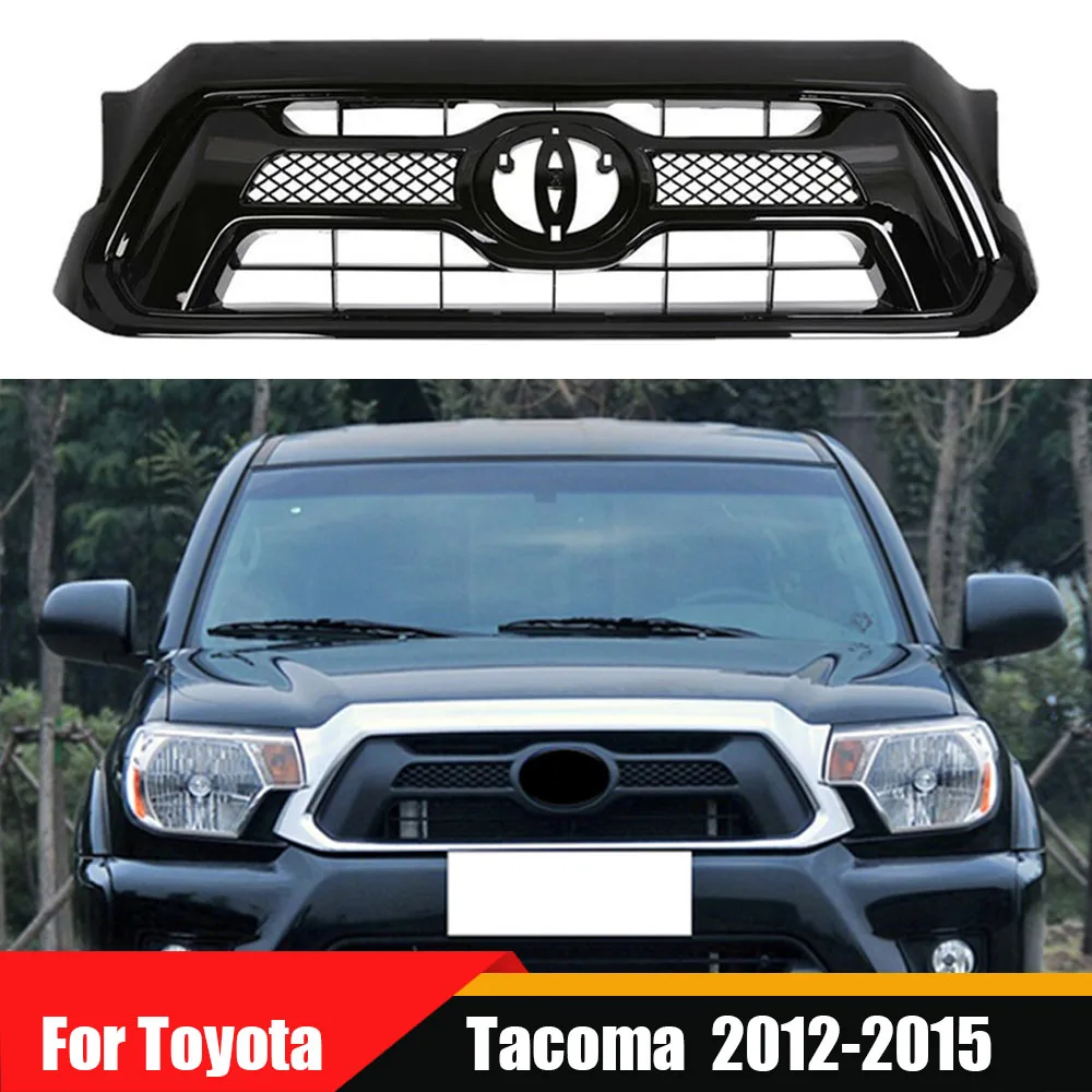 Modified Racing Grille Grills Mesh Front Bumper Grilles ABS Gloss Black Radiator Trim Cover For Toyota Tacoma 2012-2015
Modified Racing Grille Grills Mesh Front Bumper Grilles ABS Gloss Black Radiator Trim Cover For Toyota Tacoma 2012-2015