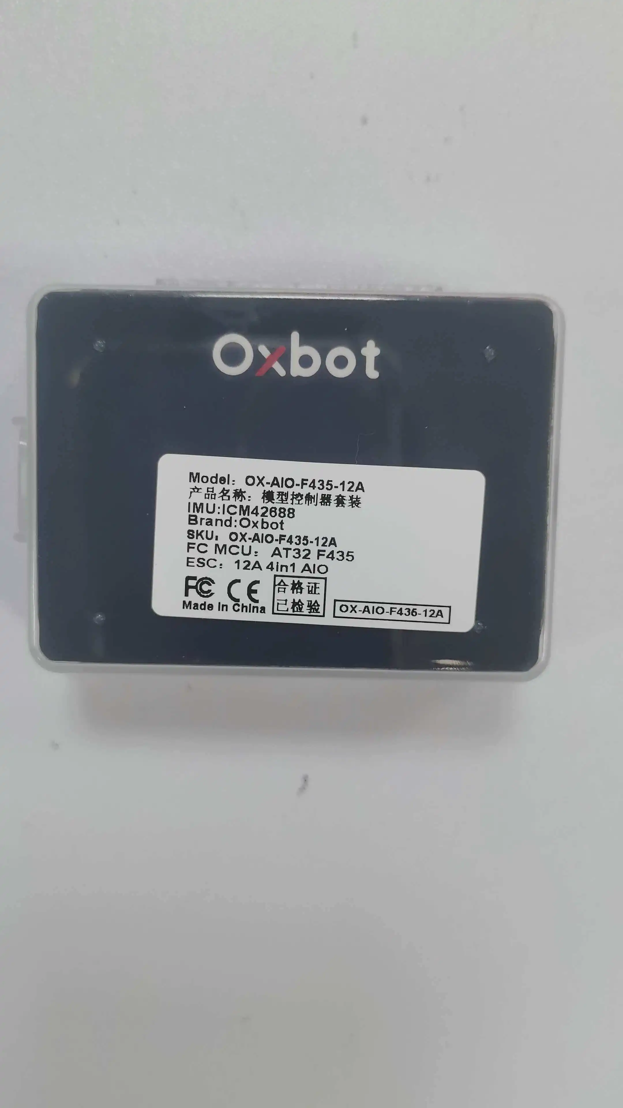 Oxbot Lumo18/ Lumo25 F435 AIO Flight Controller 2-3S 12A ESC Built-in ELRS Wireless Parameter Setting Replacement Parts
Oxbot Lumo18/ Lumo25 F435 AIO Flight Controller 2-3S 12A ESC Built-in ELRS Wireless Parameter Setting Replacement Parts