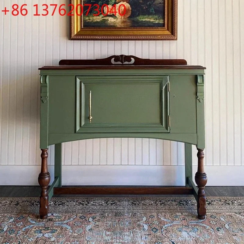 Neoclassical solid wood carving flower entrance cabinet retro foyer wall decorative cabinet
Neoclassical solid wood carving flower entrance cabinet retro foyer wall decorative cabinet