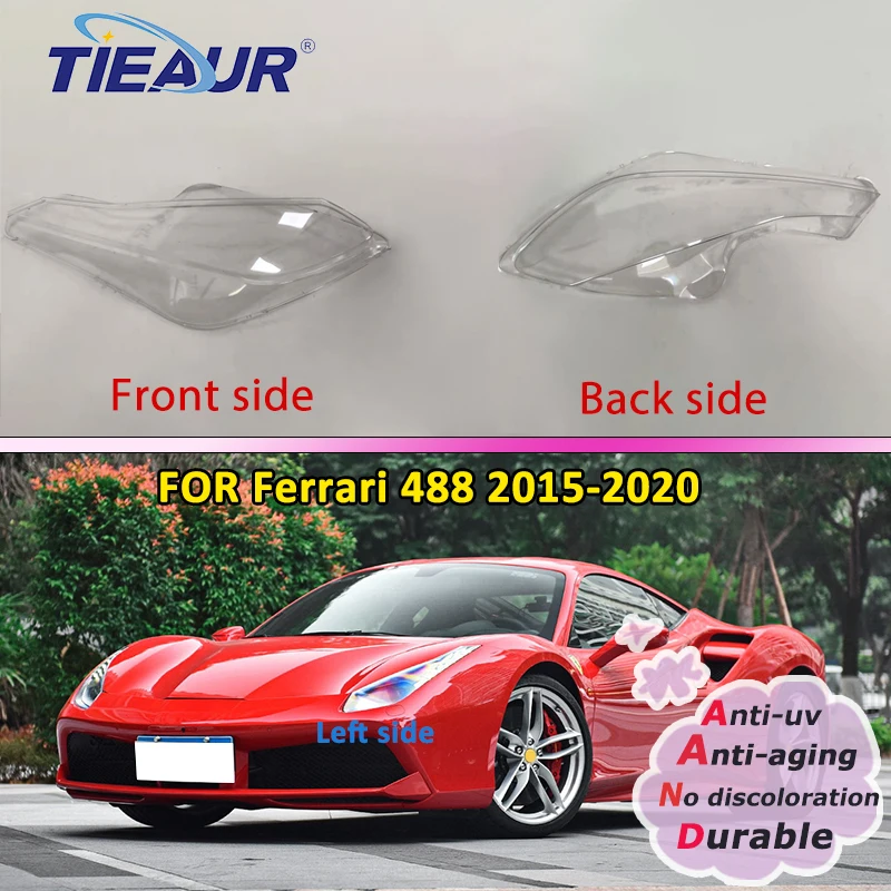 Чехол для передней фары Ferrari 488 2015 2016 2017 2018 2019 2020, прозрачный абажур из оргстекла, оригинальные линзы
Чехол для передней фары Ferrari 488 2015 2016 2017 2018 2019 2020, прозрачный абажур из оргстекла, оригинальные линзы