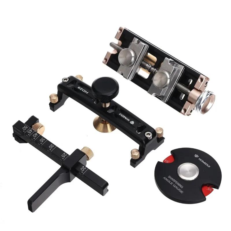 HD29 Honing Guide Woodworking Sharpening System Chisel Sharpening Kit Fits Planer Blades 0-70 mm Clamp Range
HD29 Honing Guide Woodworking Sharpening System Chisel Sharpening Kit Fits Planer Blades 0-70 mm Clamp Range