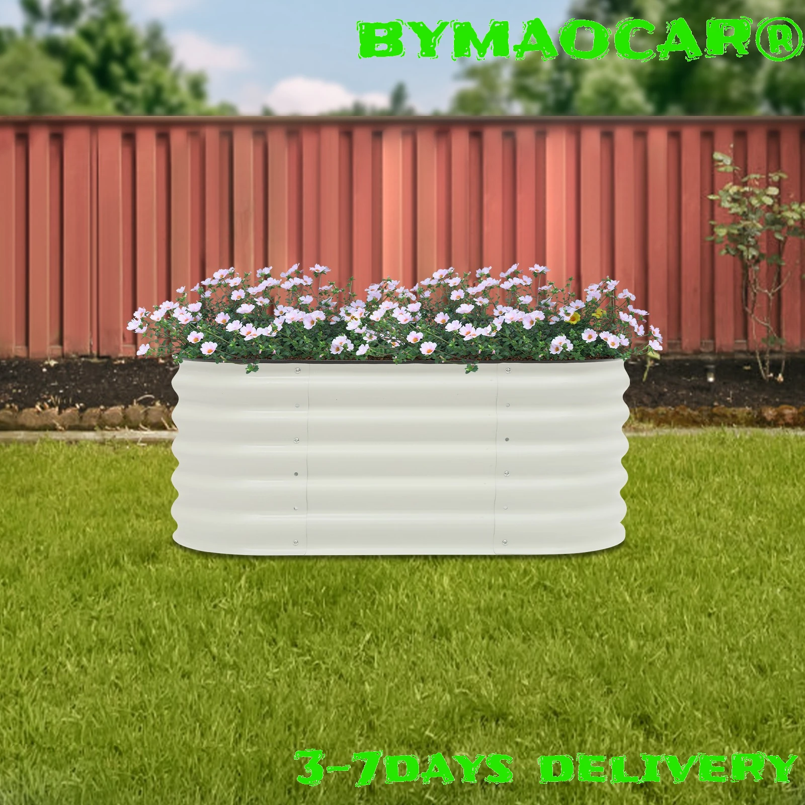 Многофункциональная приподнятая грядка 6-в-1, 105x60 см, компактный металлический контейнер-клумба из оцинкованной стали для балкона, патио, выращивания растений в небольших пространствах
Многофункциональная приподнятая грядка 6-в-1, 105x60 см, компактный металлический контейнер-клумба из оцинкованной стали для балкона, патио, выращивания растений в небольших пространствах