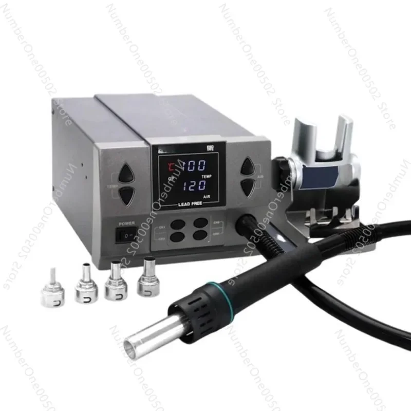 8610D + 8610DX hot air gun welding table 1000WCPU dismantling welding table digital display temperature regulation
8610D + 8610DX hot air gun welding table 1000WCPU dismantling welding table digital display temperature regulation