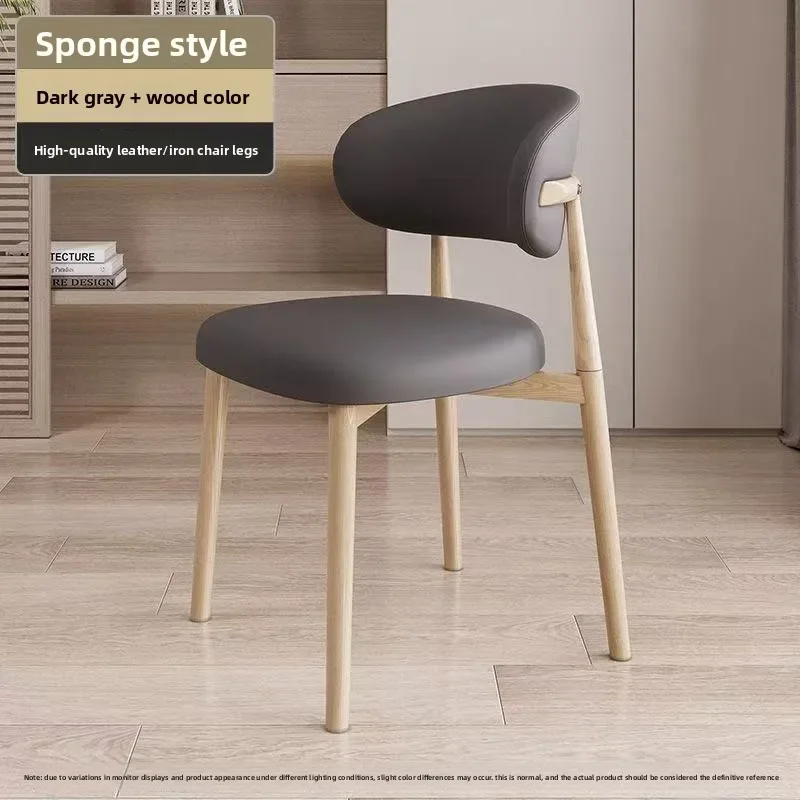 Nordic wrought iron dining chairs, simple soft pack chairs for home use, hotel dining chairs, leisure backrests, makeup chairs
Nordic wrought iron dining chairs, simple soft pack chairs for home use, hotel dining chairs, leisure backrests, makeup chairs