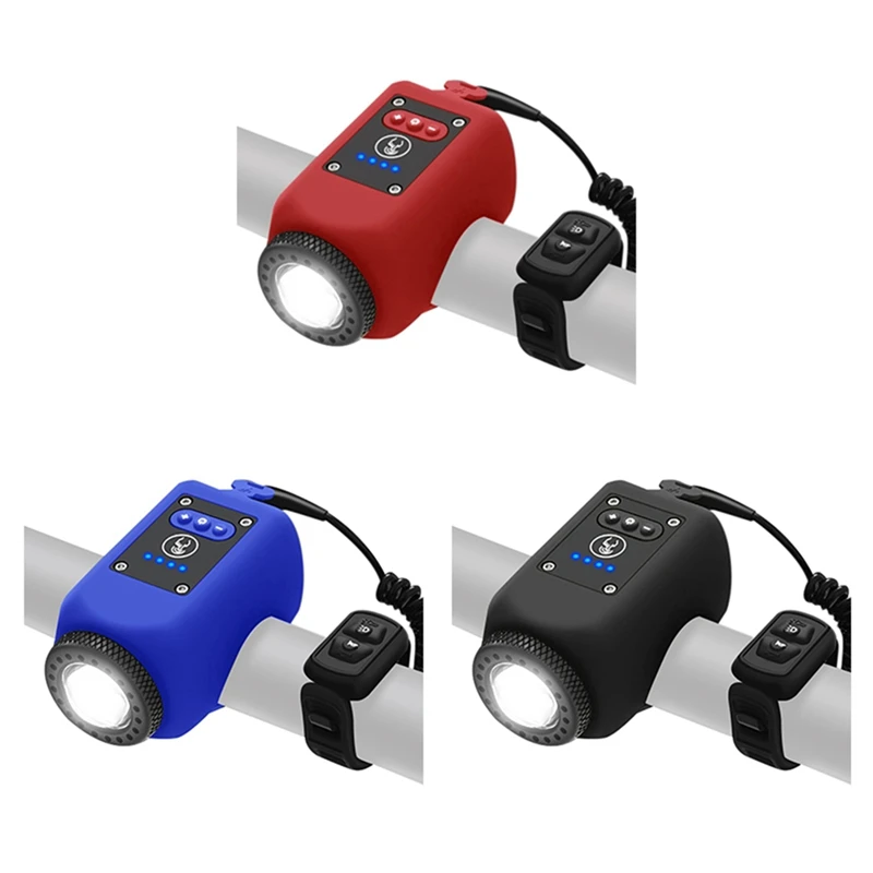 B93B-Bike Light And Horn 2-In-1 Set For Night Riding, Night Cycling Flashlight Accessories, 4 Light Modes, Ipx5
B93B-Bike Light And Horn 2-In-1 Set For Night Riding, Night Cycling Flashlight Accessories, 4 Light Modes, Ipx5