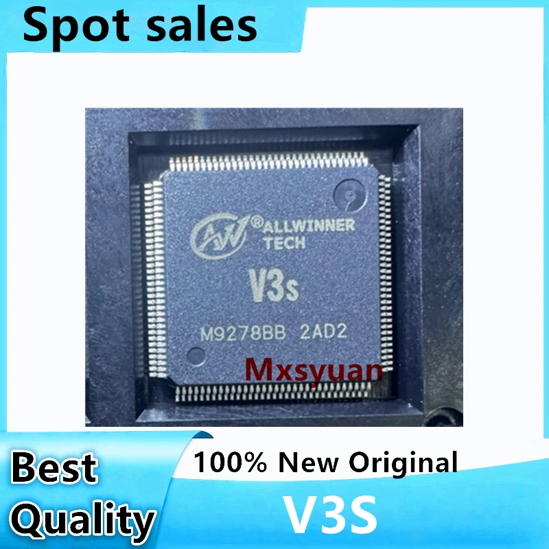 5PCS/LOT V3S CPU TQFP-128 100% New Original
5PCS/LOT V3S CPU TQFP-128 100% New Original