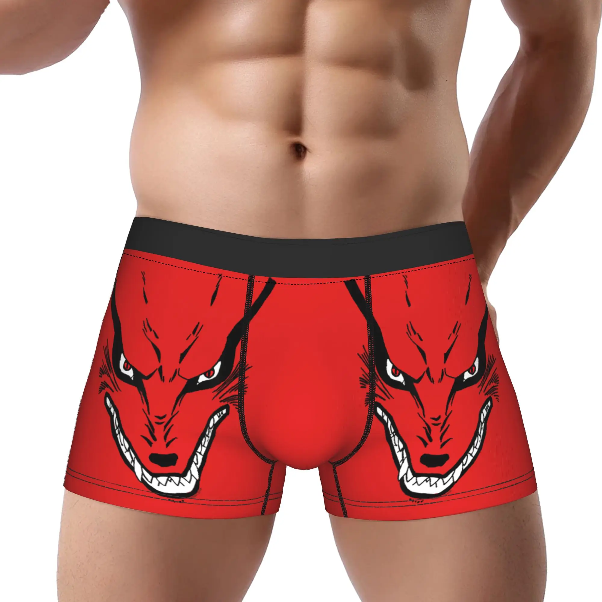 Bandai Naruto Kuramo Nine Tails Fox Big Face Anime boxers Underpants Homme Panties Men's Underwear Sexy Shorts Boxer Briefs
Bandai Naruto Kuramo Nine Tails Fox Big Face Anime boxers Underpants Homme Panties Men's Underwear Sexy Shorts Boxer Briefs