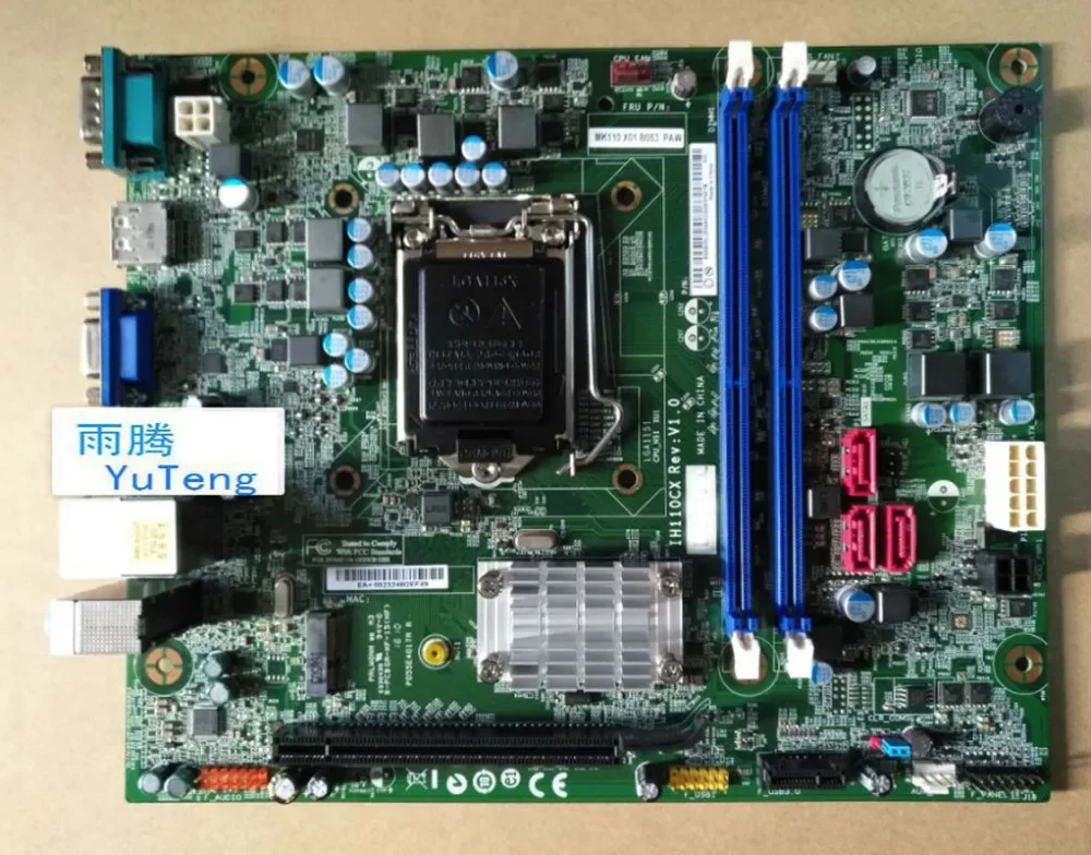 Для Lenovo S510 M4000e материнская плата IH110CX LGA1151 материнская плата 100% протестирована, полностью работает
Для Lenovo S510 M4000e материнская плата IH110CX LGA1151 материнская плата 100% протестирована, полностью работает