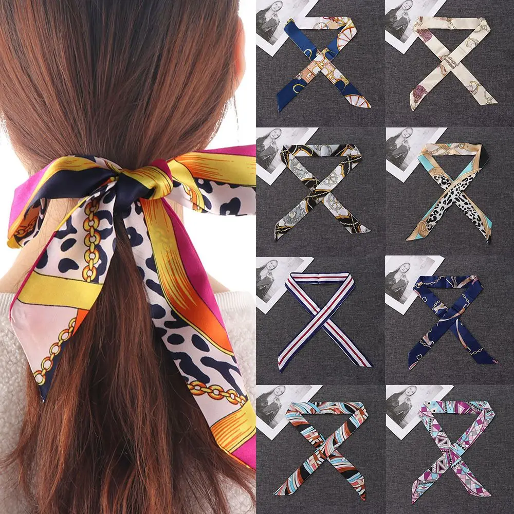 40 Colors Hairband Wrist/Waistband Small Silk Scarf Neck Scarf Decor Ribbon Scarf Handbag Handle Ribbon
40 Colors Hairband Wrist/Waistband Small Silk Scarf Neck Scarf Decor Ribbon Scarf Handbag Handle Ribbon