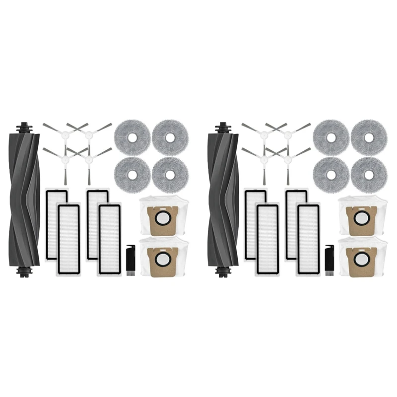T83C-2Set Replacement Parts Compatible For Dreame L10S Ultra / L10 Ultra Robot Vacuum Cleaner, Main Brush,Dust Bags
T83C-2Set Replacement Parts Compatible For Dreame L10S Ultra / L10 Ultra Robot Vacuum Cleaner, Main Brush,Dust Bags