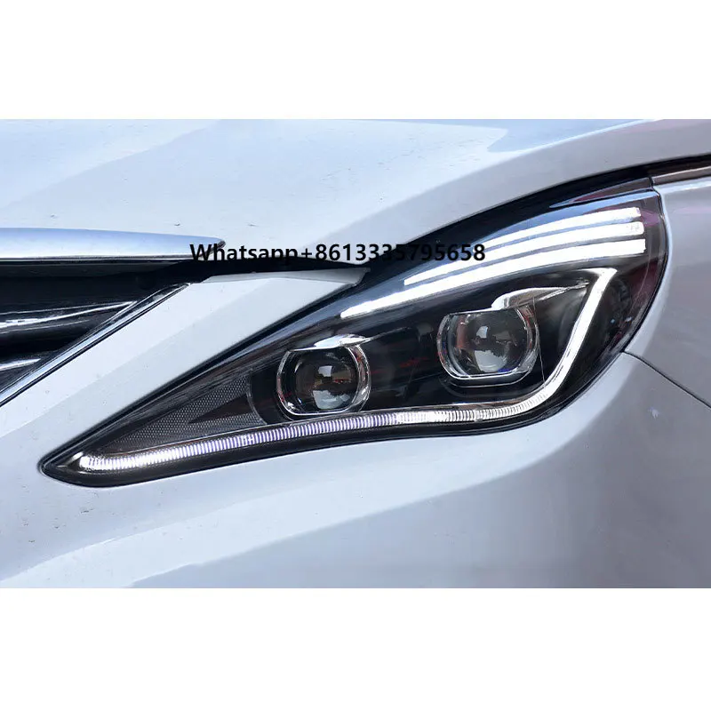 Led Daytime Running Light Headlight Replacement Assembly for Sonata YF 2011 2012 2013 2014 2015 Para Auto Modify Pair
Led Daytime Running Light Headlight Replacement Assembly for Sonata YF 2011 2012 2013 2014 2015 Para Auto Modify Pair