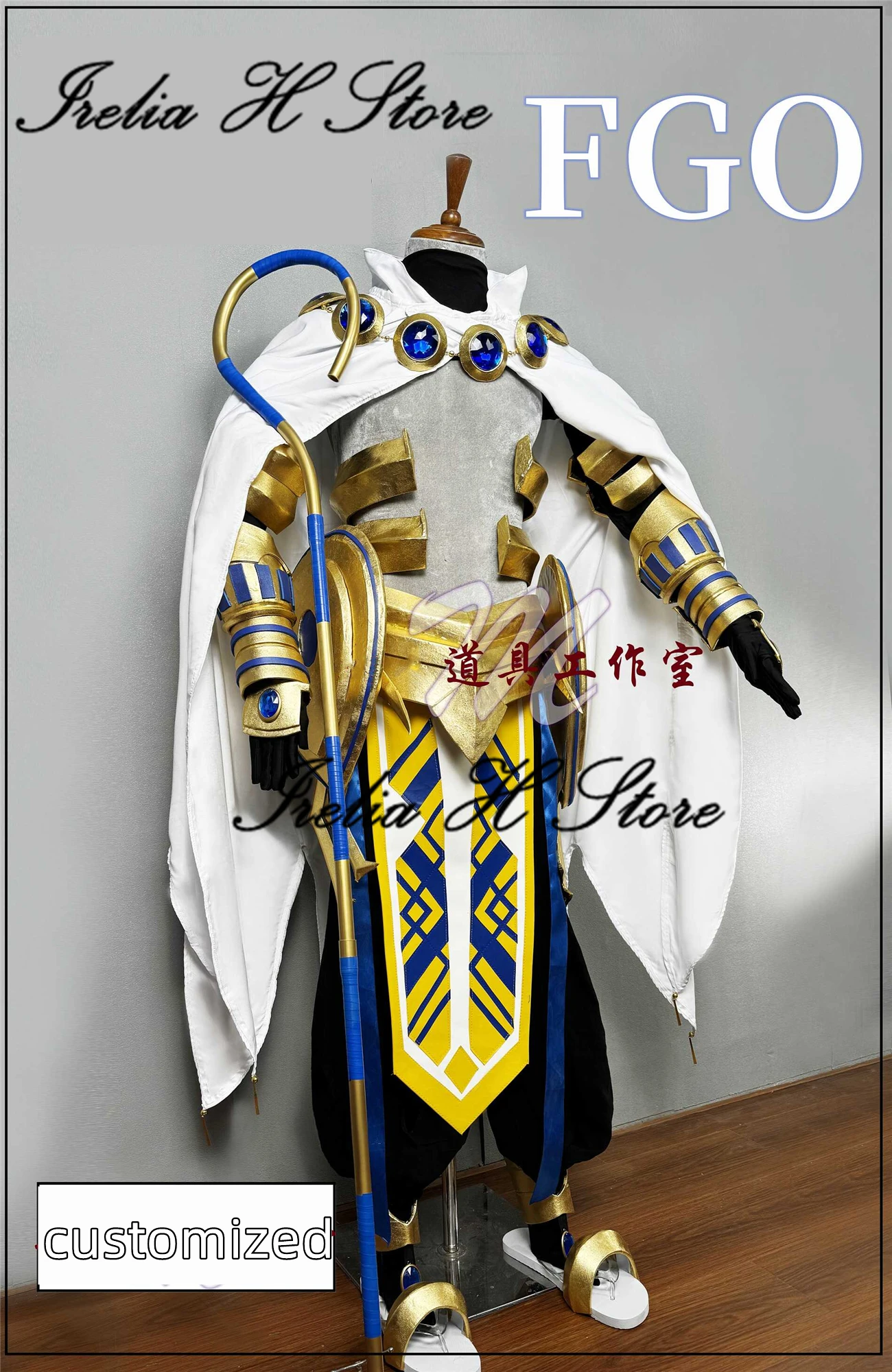 Irelia H Store Ozymandias from Fate/Grand Order Ozymandias cosplay costume full set with armors wand custom size made
Irelia H Store Ozymandias from Fate/Grand Order Ozymandias cosplay costume full set with armors wand custom size made