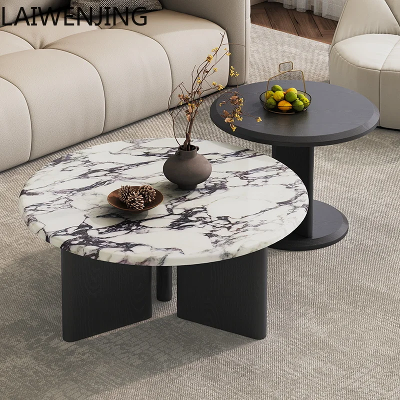 HLZ marble coffee table living room household small apartment round light luxury modern simple high-end coffee table
HLZ marble coffee table living room household small apartment round light luxury modern simple high-end coffee table
