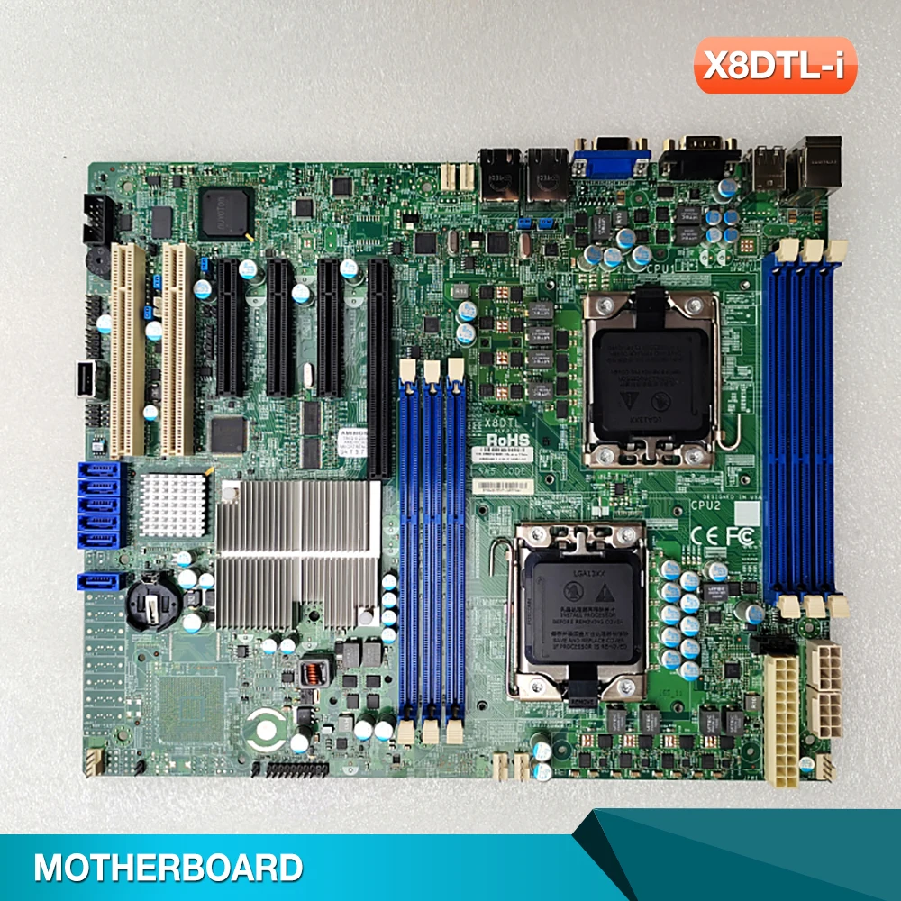 X8DTL-i For Supermicro Server Motherboard Xeon processor 5600/5500 series DDR3 SATA2
X8DTL-i For Supermicro Server Motherboard Xeon processor 5600/5500 series DDR3 SATA2
