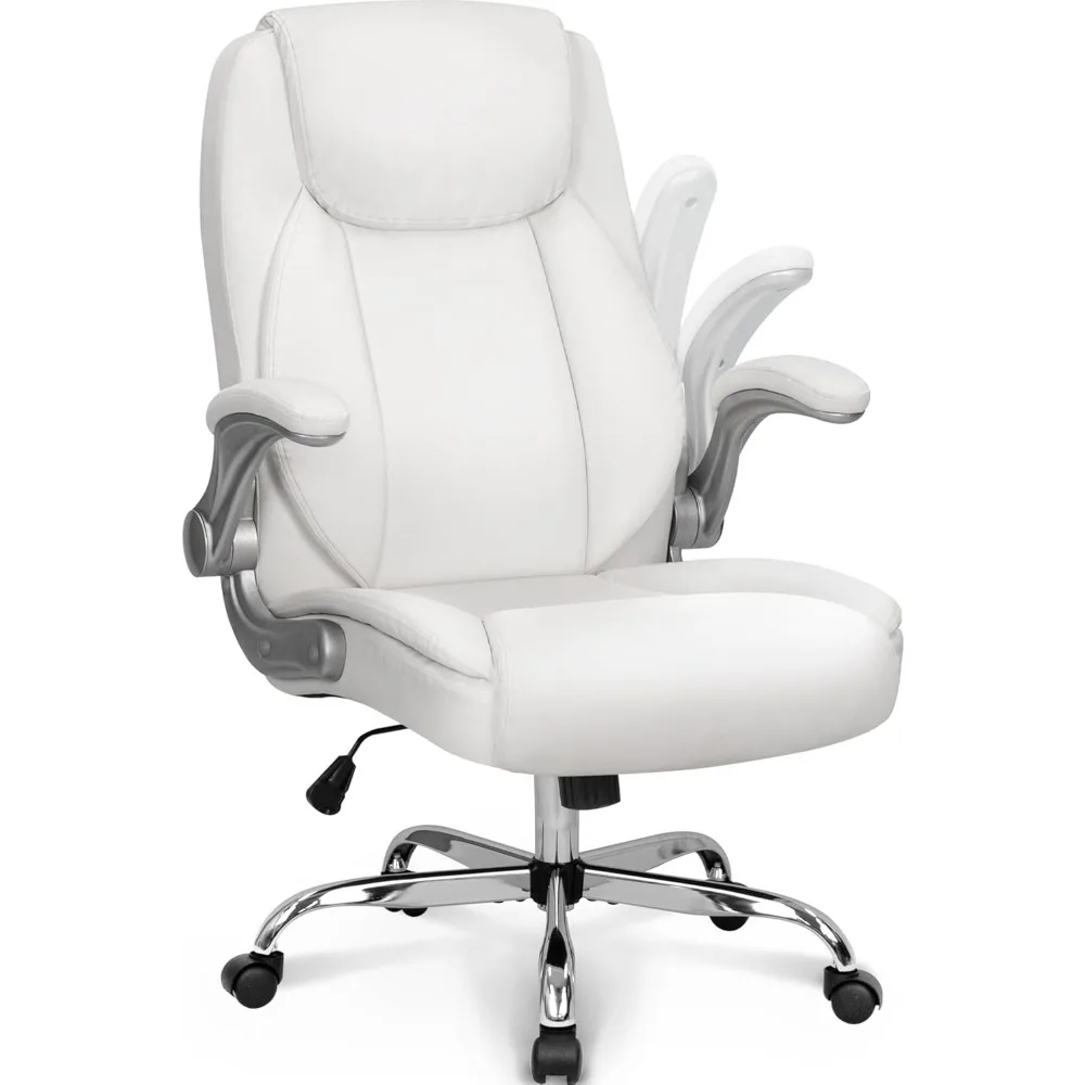Ergonomic Office Desk Gaming Computer Chair Executive High Back Support Flip-up Arms Adjustable Height Swivel Rolling Wheels
Ergonomic Office Desk Gaming Computer Chair Executive High Back Support Flip-up Arms Adjustable Height Swivel Rolling Wheels