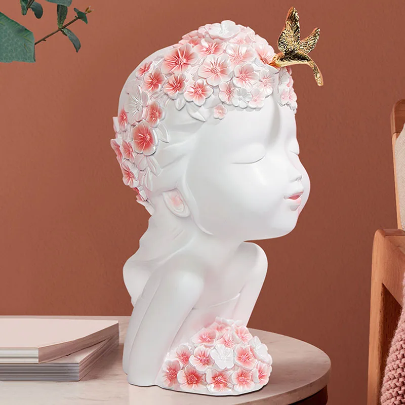 Home Decorations Accessories Statuette Figurines For Interior Living Room Lovely Little Girl Industrial Art Ornament Resin
Home Decorations Accessories Statuette Figurines For Interior Living Room Lovely Little Girl Industrial Art Ornament Resin