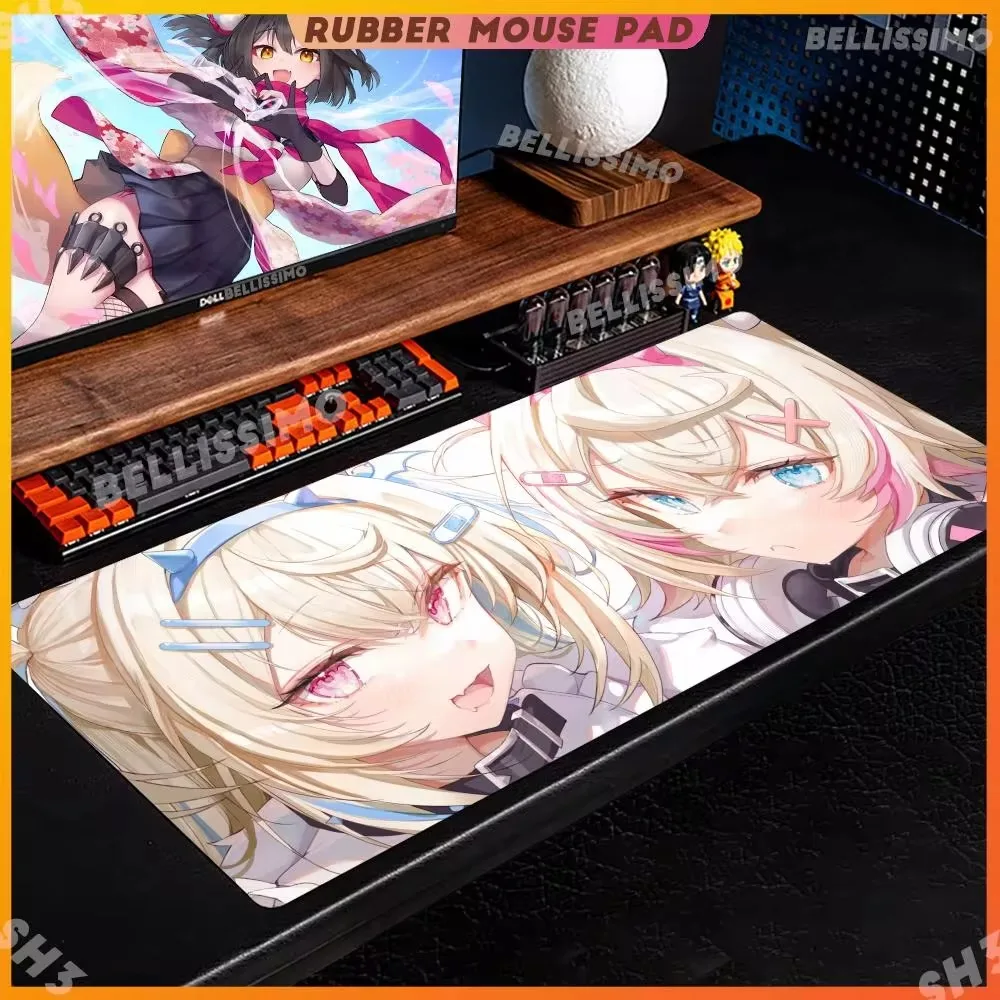 Virtual Idol FUWAMOCO Mouse Pad Non-Slip Rubber Edge Locking Gaming Mousepad Laptop Cushion Computer Accessories Desk Protector
Virtual Idol FUWAMOCO Mouse Pad Non-Slip Rubber Edge Locking Gaming Mousepad Laptop Cushion Computer Accessories Desk Protector