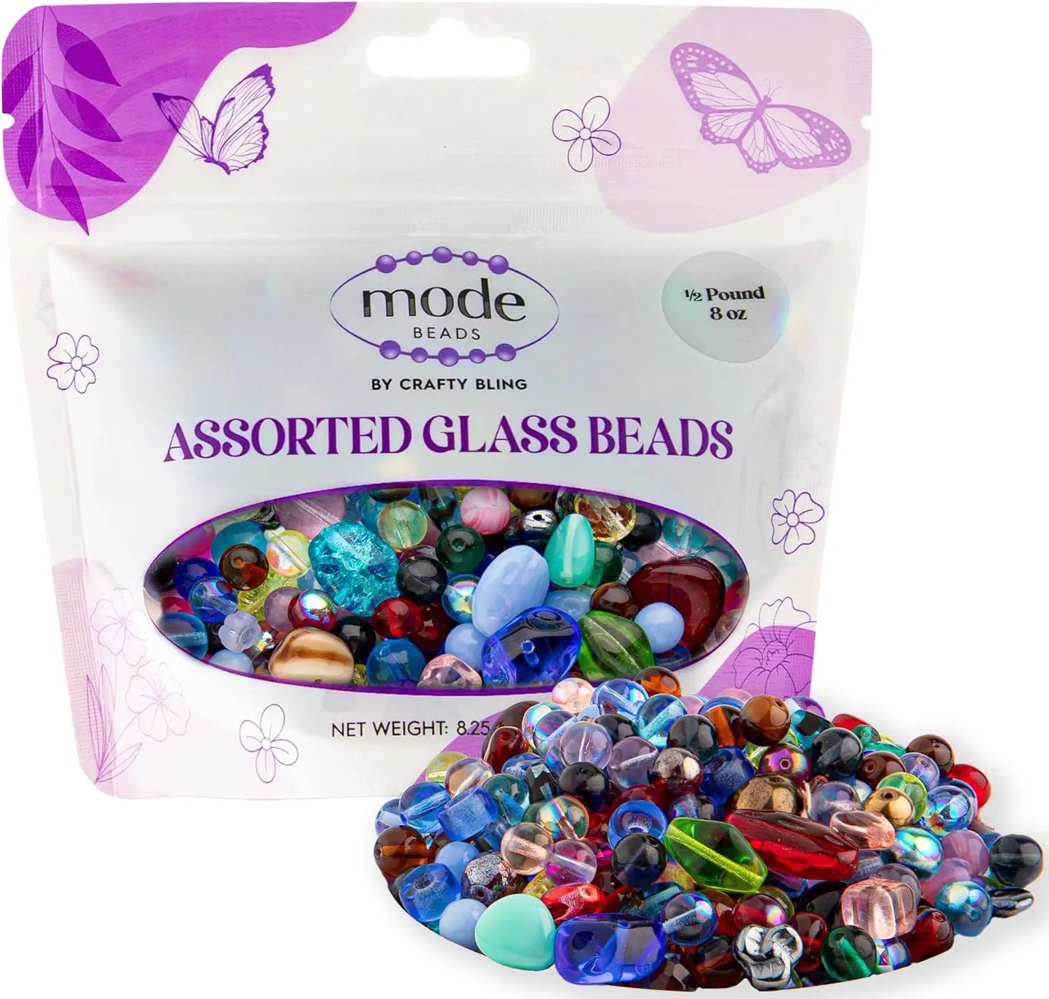 Glass Beads for Jewelry Making, DIY Lamp Work, Arts and Crafts, and Decorative Hobby Artistry, Colorful Crystal Assortment Bulk
Glass Beads for Jewelry Making, DIY Lamp Work, Arts and Crafts, and Decorative Hobby Artistry, Colorful Crystal Assortment Bulk