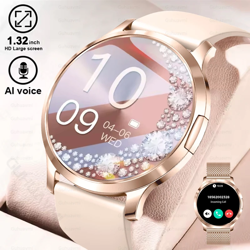 New Lady Fashion Smart Watch women AMOLED Screen Health monitoring Bluetooth Call Waterproof Outdoor SmartWatch For Android IOS
New Lady Fashion Smart Watch women AMOLED Screen Health monitoring Bluetooth Call Waterproof Outdoor SmartWatch For Android IOS