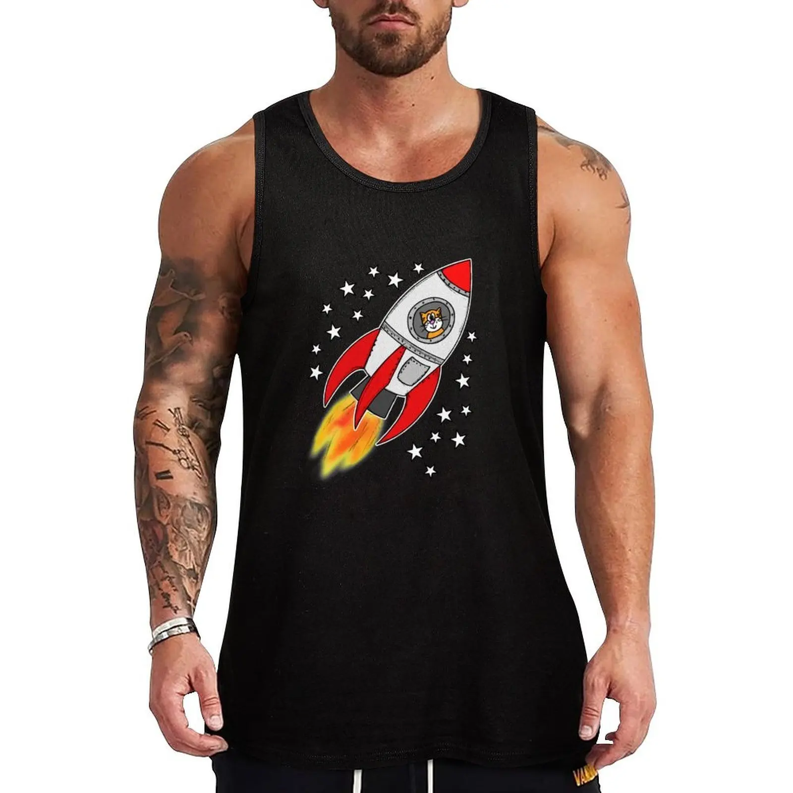 Space Rocket Cat Tank Top Simple Solid Tank Top Sleeveless Casual Daily Shirt
Space Rocket Cat Tank Top Simple Solid Tank Top Sleeveless Casual Daily Shirt