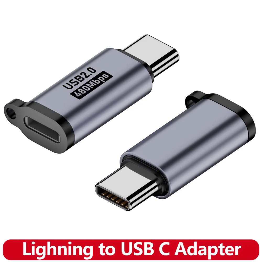USB C To Lighning Adapter USB C Cable To IOS Fast Charging Connector Lighning Male to Type C Female Converter For iPhone
USB C To Lighning Adapter USB C Cable To IOS Fast Charging Connector Lighning Male to Type C Female Converter For iPhone