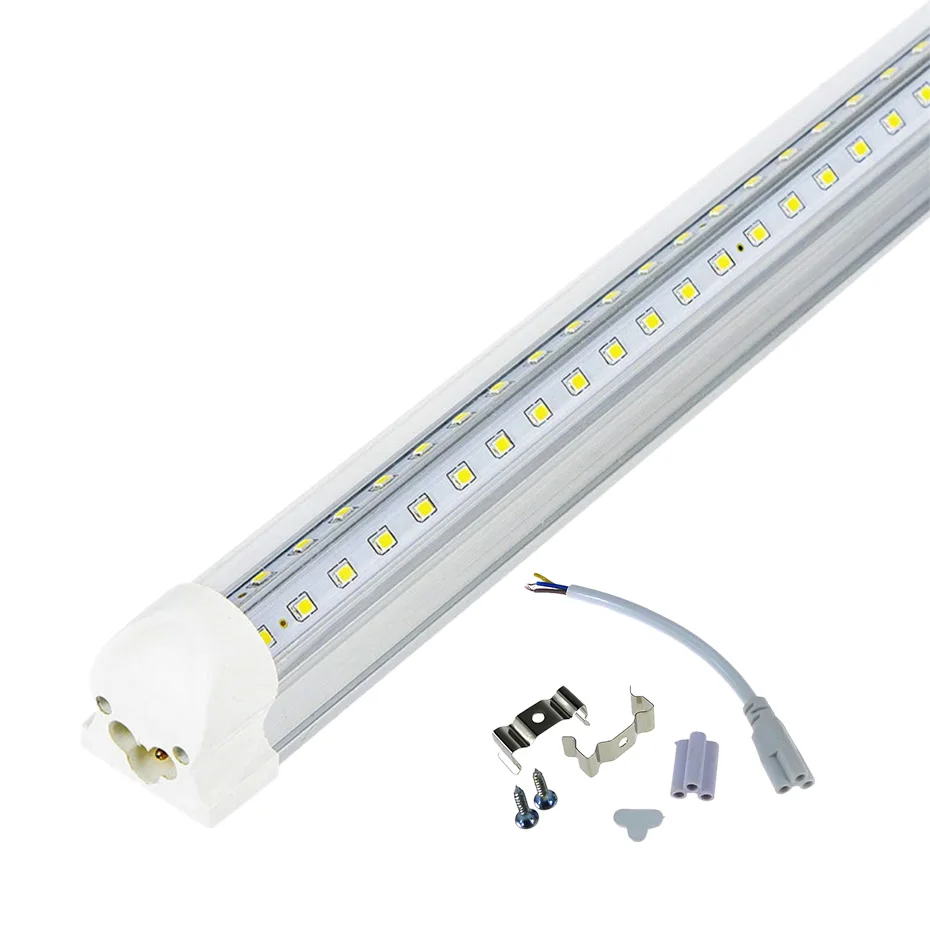 V Shape LED Tube Lamp T8 570mm 2Ft 20W Integrated LED Tube Light SMD2835 Super Bright AC220V AC110V Led Fluorescent Light
V Shape LED Tube Lamp T8 570mm 2Ft 20W Integrated LED Tube Light SMD2835 Super Bright AC220V AC110V Led Fluorescent Light