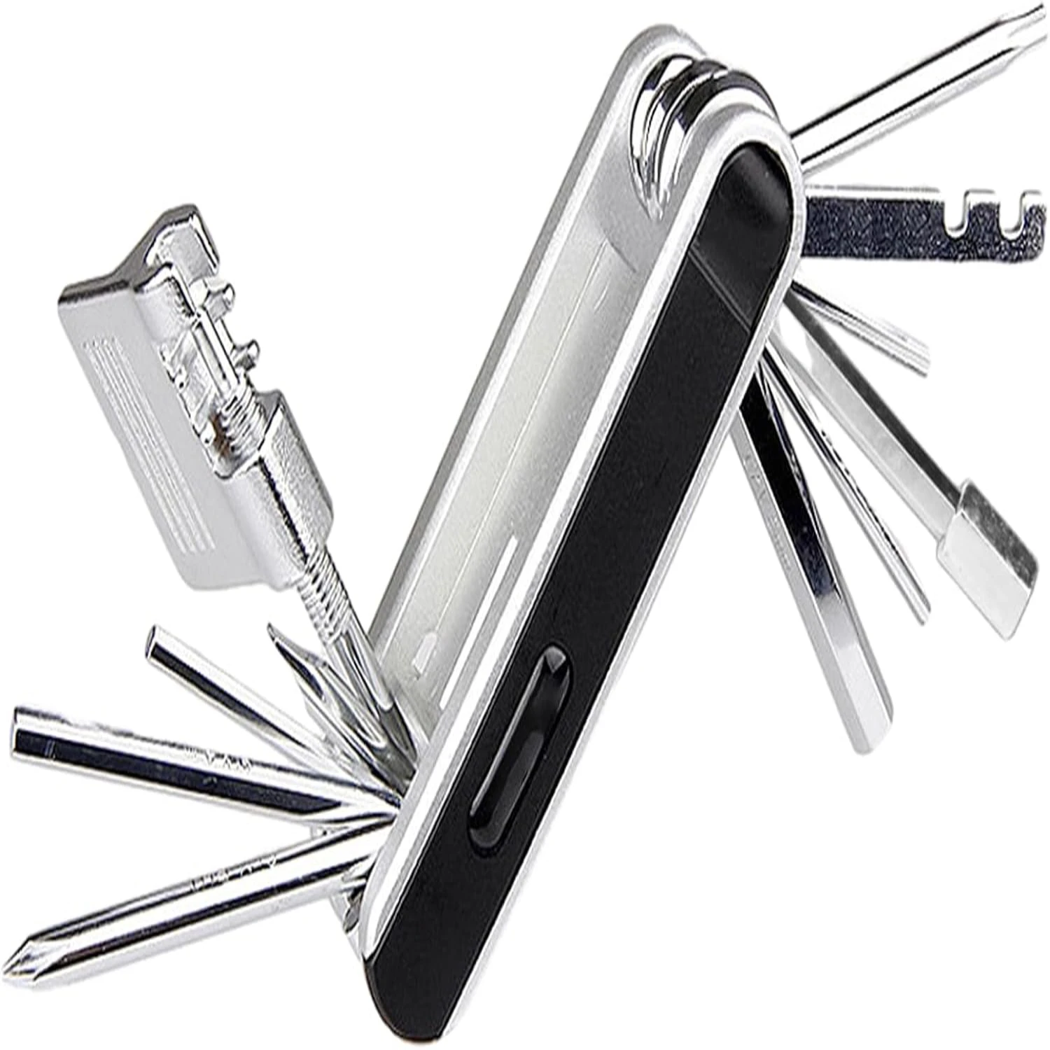 Essential Lightweight and Portable High Strength 12 In 1 Bike Multitool Kit for Maintenance and Emergencies - Foldable Bike Tool
Essential Lightweight and Portable High Strength 12 In 1 Bike Multitool Kit for Maintenance and Emergencies - Foldable Bike Tool