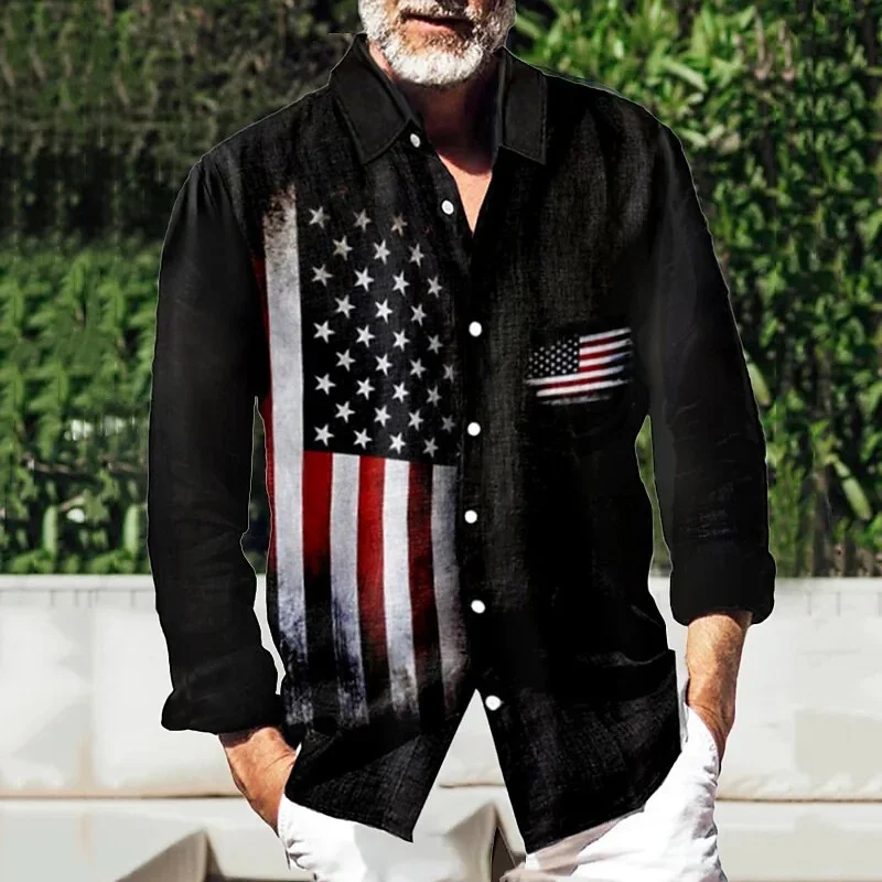 Shirt Men's American Flag Skull Fashion Casual Sports Running Fitness Comfortable Soft 2023 New Long Sleeve Lapel Shirt Men's
Shirt Men's American Flag Skull Fashion Casual Sports Running Fitness Comfortable Soft 2023 New Long Sleeve Lapel Shirt Men's