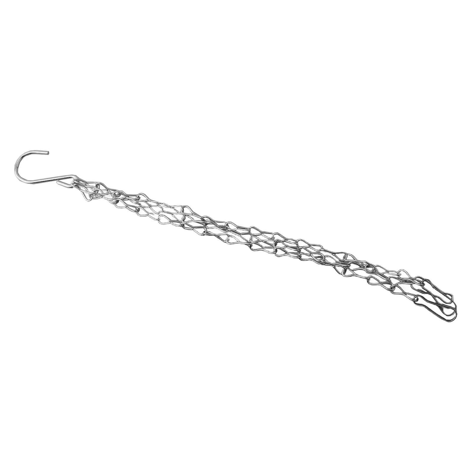 Hanging Chain Flower Pot Sturdy Rust Resistant Silver Spare Metal Easy To Install Garden Hanging Basket Metal High-quality
Hanging Chain Flower Pot Sturdy Rust Resistant Silver Spare Metal Easy To Install Garden Hanging Basket Metal High-quality