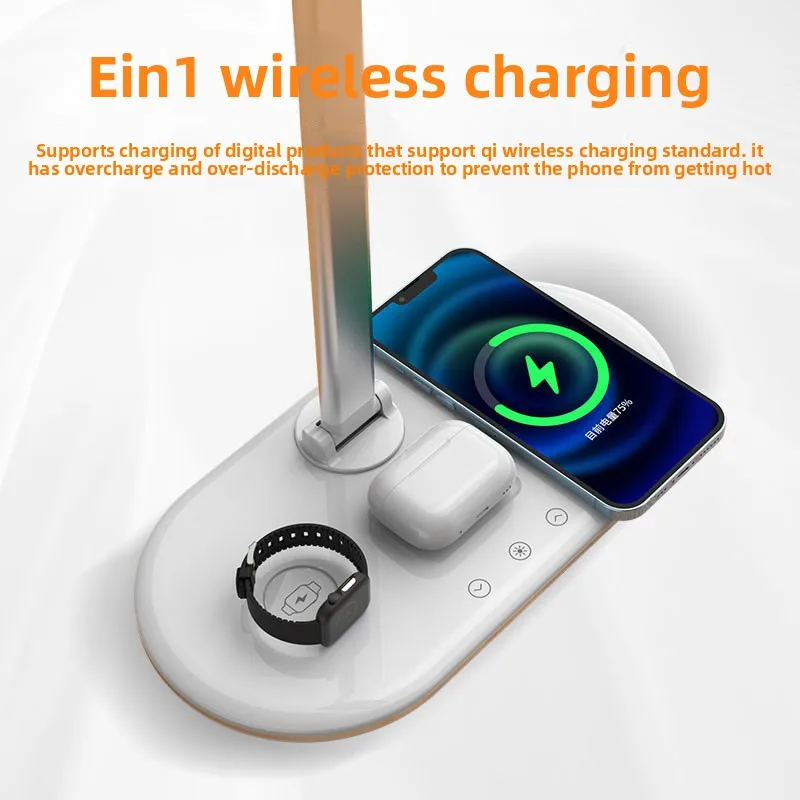 LED eye protection desk lamp multi-function folding usb wireless charging home bedroom bedside night light
LED eye protection desk lamp multi-function folding usb wireless charging home bedroom bedside night light