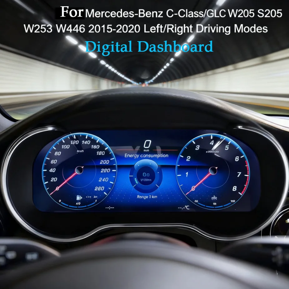 Цифровая приборная панель для Mercedes-Benz S205 X253 2014-2022 с беспроводным CarPlay, Android Auto, спидометром, HDMI, обновлением приборной панели
Цифровая приборная панель для Mercedes-Benz S205 X253 2014-2022 с беспроводным CarPlay, Android Auto, спидометром, HDMI, обновлением приборной панели