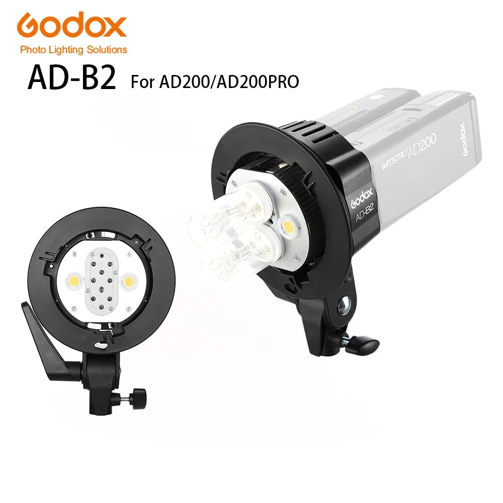 Godox AD-B2 Bowens Mount 2 in 1 tubes Light Head Bracket for AD200 AD200PRO AD200PROII
Godox AD-B2 Bowens Mount 2 in 1 tubes Light Head Bracket for AD200 AD200PRO AD200PROII