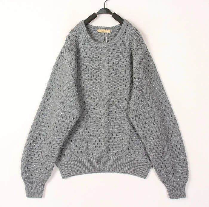 Vintage Sweet Ethnic Style Hooked Wool Sweater Overhead Coat Japanese Harajuku Wind Long Sleeve round Neck Warm Thermal
Vintage Sweet Ethnic Style Hooked Wool Sweater Overhead Coat Japanese Harajuku Wind Long Sleeve round Neck Warm Thermal