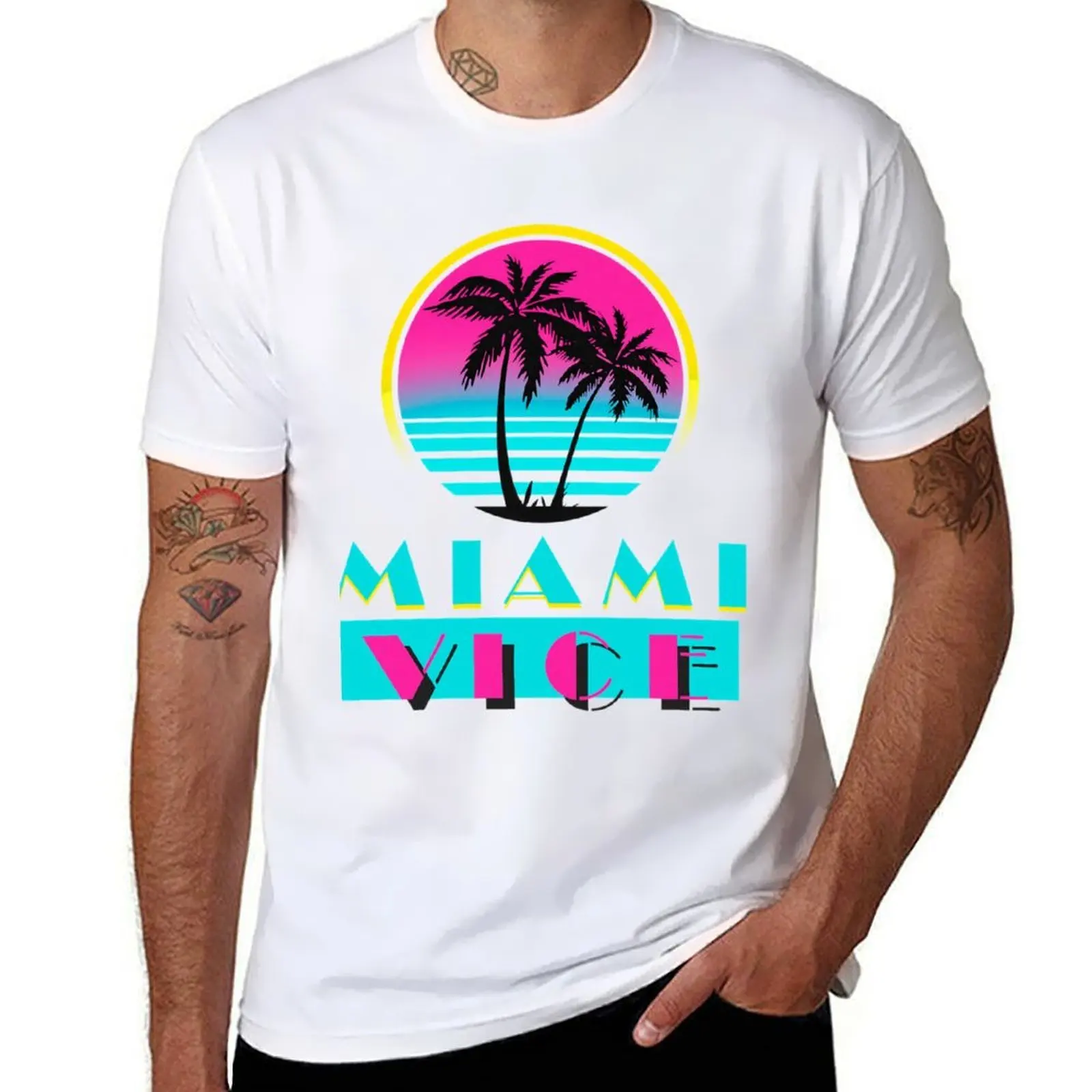 Miami Vice Racerback T-Shirt t shirts for man pack cotton men t shirt cotton 100% T-Shirt
Miami Vice Racerback T-Shirt t shirts for man pack cotton men t shirt cotton 100% T-Shirt