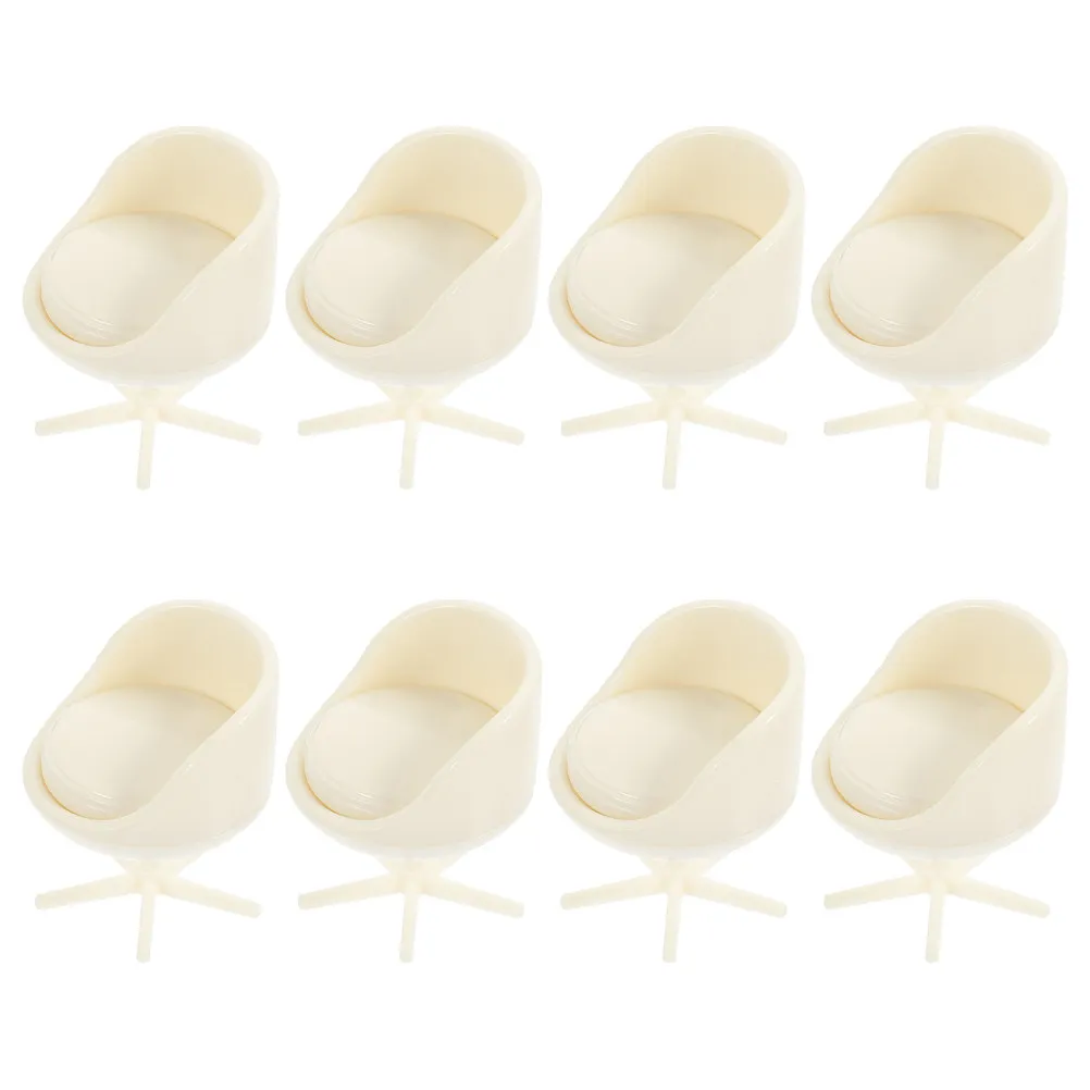 8Pcs 1:25 Miniature Office Swivel Chairs Hardwearing Realistic Design for Dollhouse Furniture Miniature Office Setup Display
8Pcs 1:25 Miniature Office Swivel Chairs Hardwearing Realistic Design for Dollhouse Furniture Miniature Office Setup Display