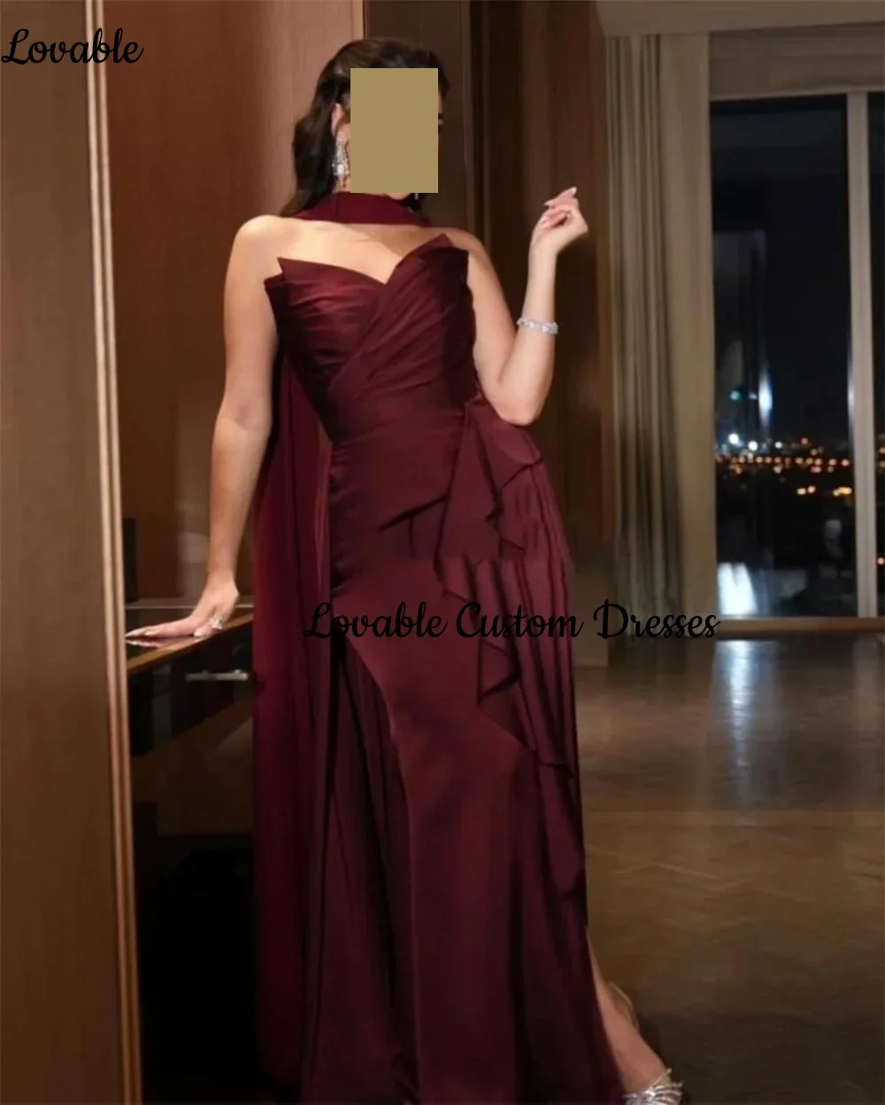 Customized فساتين سهرة A-Line Sweetheart Floor-Length Ruffle Luxury Evening Dresses Sleeveless Zipper Up Lining Prom Dresses
Customized فساتين سهرة A-Line Sweetheart Floor-Length Ruffle Luxury Evening Dresses Sleeveless Zipper Up Lining Prom Dresses