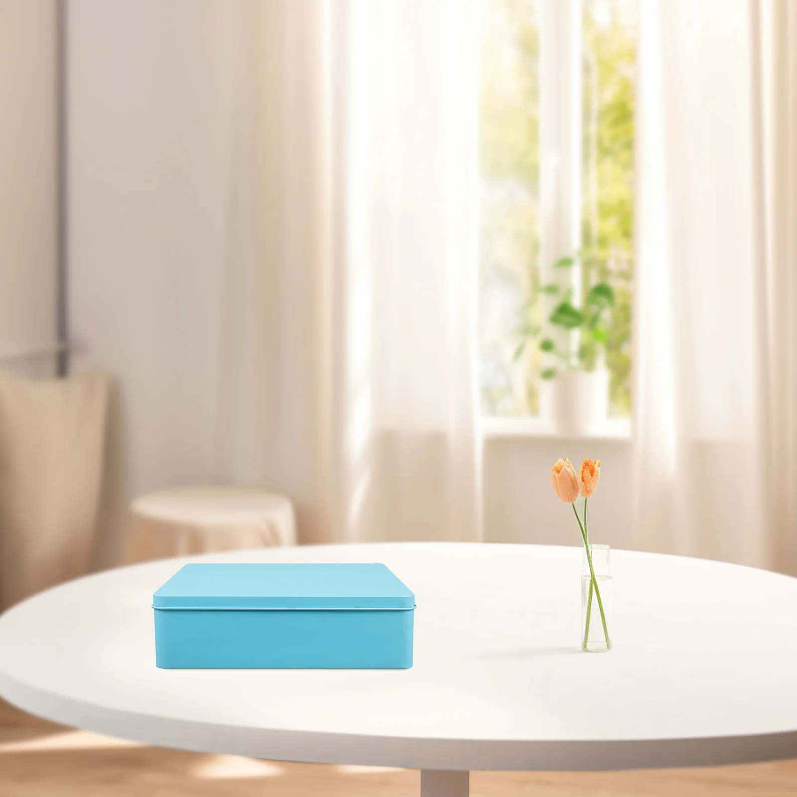 Square Tin Storage Box With Lid For Halloween Cookies Candy And Presents Metal Container For Kitchen And Home Organization Blue
Square Tin Storage Box With Lid For Halloween Cookies Candy And Presents Metal Container For Kitchen And Home Organization Blue
