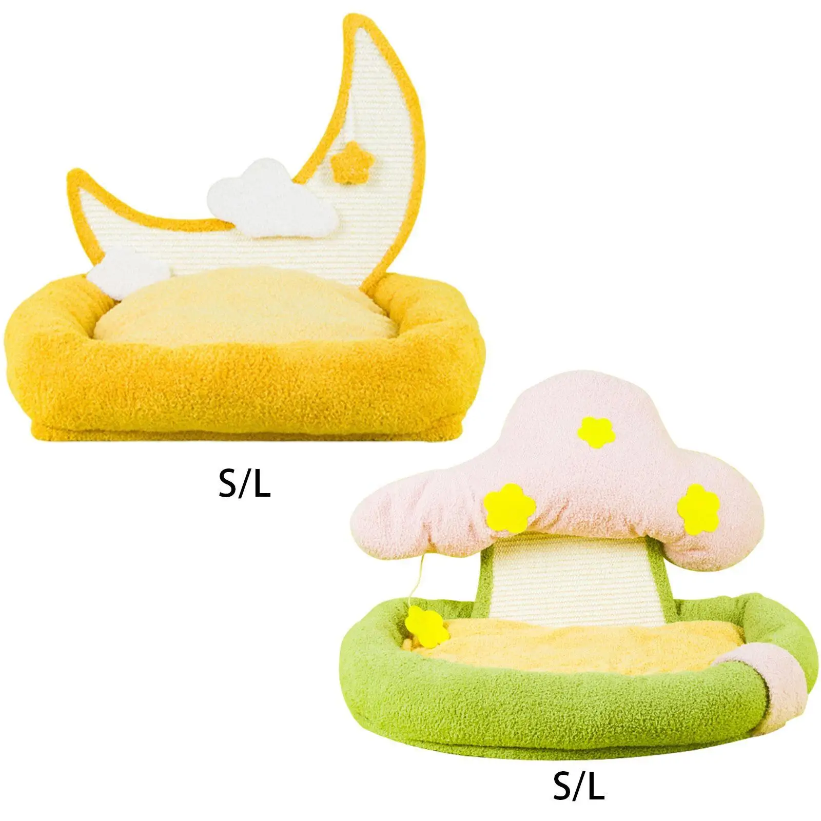 Cat Bed for Indoor Cats Comfortable Cat Couch Bed Indoor Cats Kennel Winter Warm with Scratch Board for Puppy Small Dogs Kitten
Cat Bed for Indoor Cats Comfortable Cat Couch Bed Indoor Cats Kennel Winter Warm with Scratch Board for Puppy Small Dogs Kitten