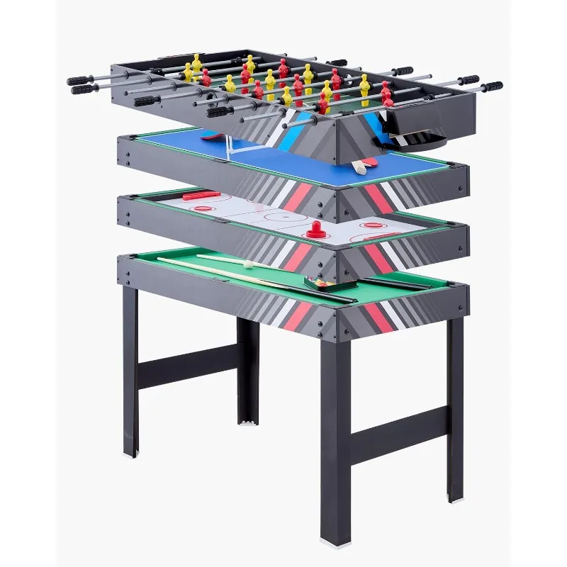 VEVOR 3-in-1/4-in-1 Combo Game Table Set, 48"/54" Air Hockey, Ping Pong & Foosball Combo, with Pucks & Pushers, Multi Combinatio
VEVOR 3-in-1/4-in-1 Combo Game Table Set, 48"/54" Air Hockey, Ping Pong & Foosball Combo, with Pucks & Pushers, Multi Combinatio