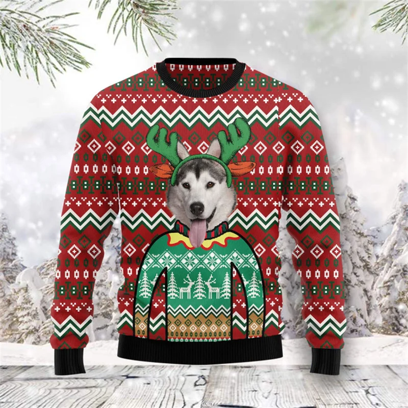 New 3D Print Ugly Christmas Man Sweater Women Funny Santa Claus Crew Neck Sweatshirt Kids Hoodies Menswear Clothing Cardigans
New 3D Print Ugly Christmas Man Sweater Women Funny Santa Claus Crew Neck Sweatshirt Kids Hoodies Menswear Clothing Cardigans