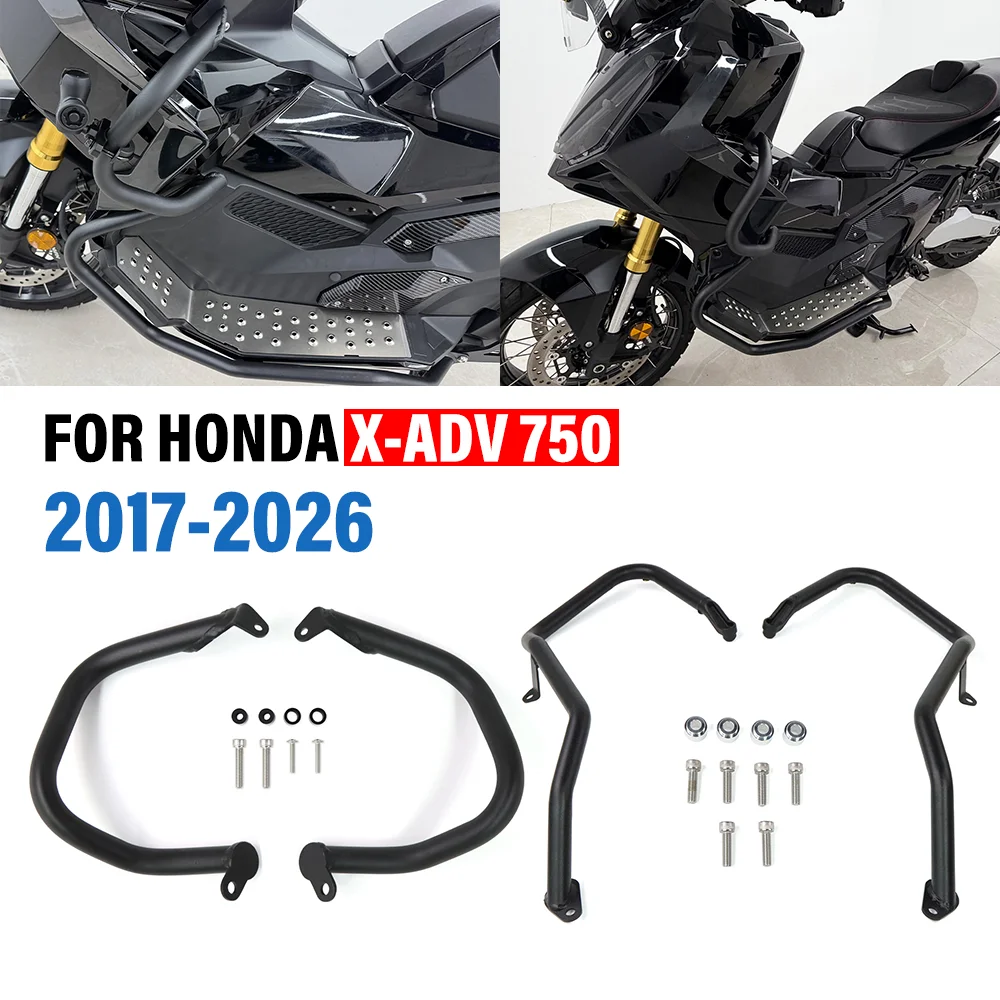 Motorcycle Bumper Crash Bar Engine Body Guard Bar Buffer Frame Side Protector FOR HONDA X-ADV750 XADV 750 2017-2026 2025 2024
Motorcycle Bumper Crash Bar Engine Body Guard Bar Buffer Frame Side Protector FOR HONDA X-ADV750 XADV 750 2017-2026 2025 2024