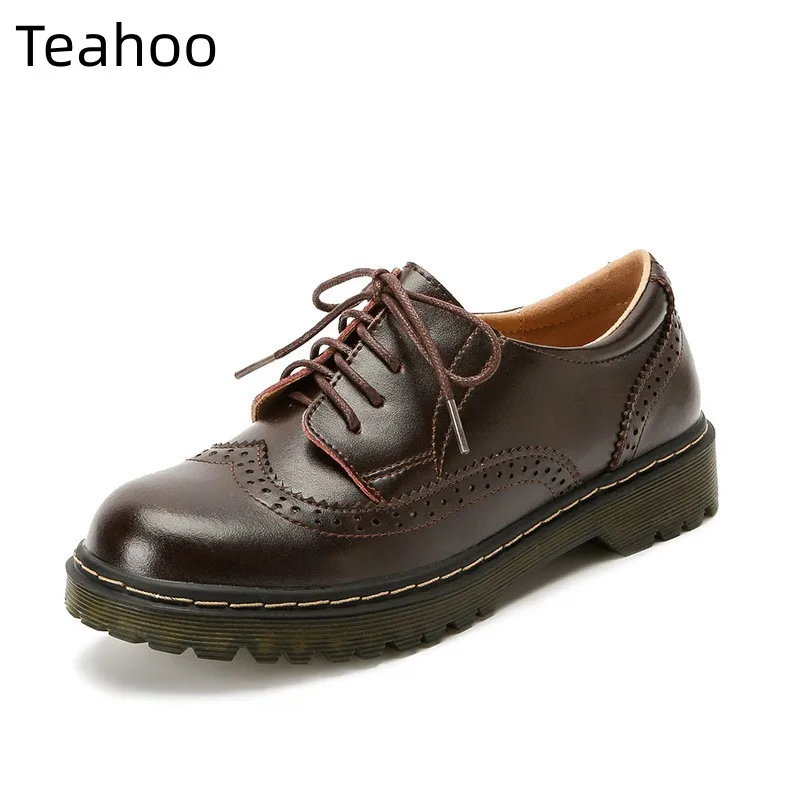 Woman Brogue Shoes Woman Platform Oxford Shoes Flats British Style Vintage Cut-Outs Flat Casual Women Shoes Oxford Shoes Retro
Woman Brogue Shoes Woman Platform Oxford Shoes Flats British Style Vintage Cut-Outs Flat Casual Women Shoes Oxford Shoes Retro