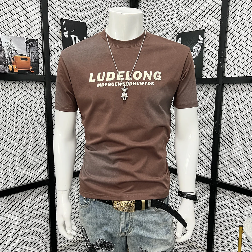 Summer New Men's T-shirt Dyeing R Letter Design Half Sleeve Loose Handsome Male Tees Trendy Tops Man Cotton Casual Clothing 4xl
Summer New Men's T-shirt Dyeing R Letter Design Half Sleeve Loose Handsome Male Tees Trendy Tops Man Cotton Casual Clothing 4xl