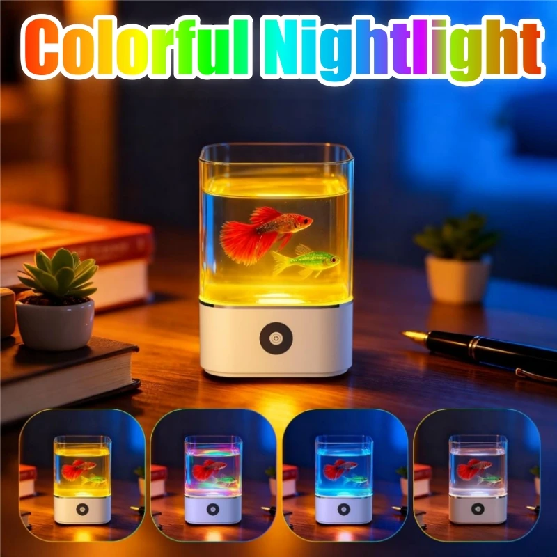 Красочный аквариумный ночник с питанием от USB и хрустальной солью, рок-декор для спальни, освещение настроения, креативный настольный подарок
Красочный аквариумный ночник с питанием от USB и хрустальной солью, рок-декор для спальни, освещение настроения, креативный настольный подарок