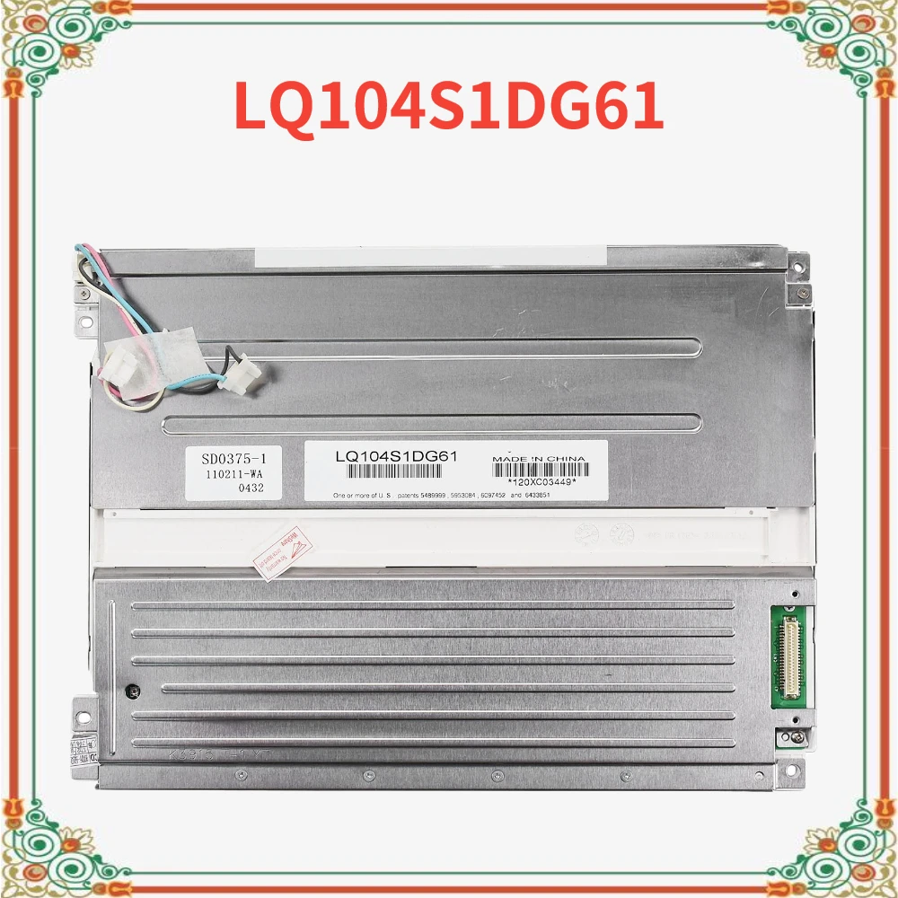 Original 10.4'' LCD PANEL LQ104S1DG61 100% tested LCD screen Display Panel Perfect working Fully tested
Original 10.4'' LCD PANEL LQ104S1DG61 100% tested LCD screen Display Panel Perfect working Fully tested