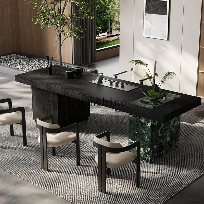 Light luxury elegant rhyme ancient style new Chinese style modern simple tea table large apartment balcony advanced
Light luxury elegant rhyme ancient style new Chinese style modern simple tea table large apartment balcony advanced