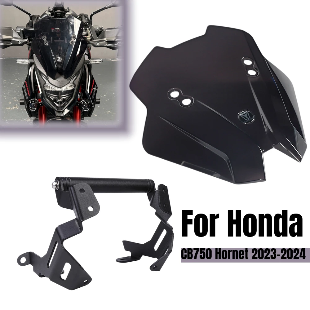 For Honda CB750 Hornet 2023 2024 750 Motorcycle Windscreen GPS Navigation Extension Bar Bracket Windshield Air Deflector Shield
For Honda CB750 Hornet 2023 2024 750 Motorcycle Windscreen GPS Navigation Extension Bar Bracket Windshield Air Deflector Shield