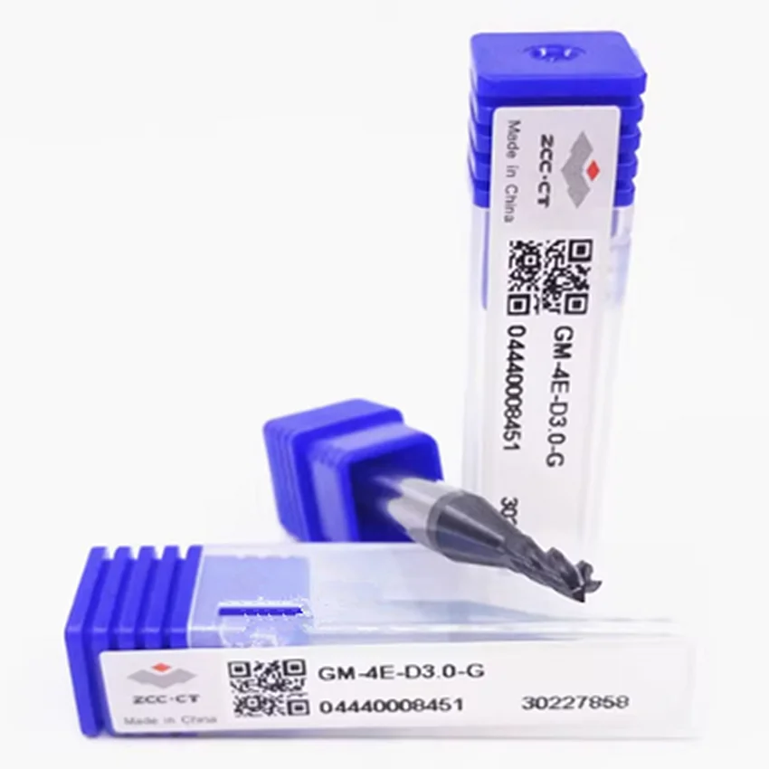 GM-4E-D3.0-G ZCC.CT GM-4E-G CNC Four flute Flat head tungsten steel end mills 4 Flute Flat End Mills D3.0*6*8*50 4T End Mills
GM-4E-D3.0-G ZCC.CT GM-4E-G CNC Four flute Flat head tungsten steel end mills 4 Flute Flat End Mills D3.0*6*8*50 4T End Mills