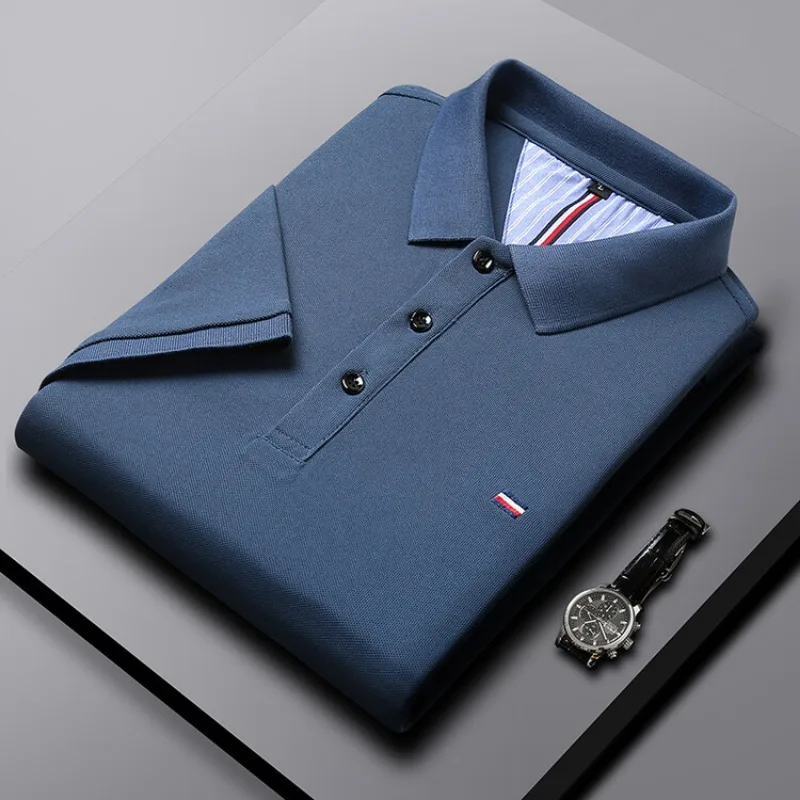 2025 Summer Hot T-shirt Men's Business Casual Men's Short Sleeved Polo Shirt Plus Size Embroidered National Flag Top
2025 Summer Hot T-shirt Men's Business Casual Men's Short Sleeved Polo Shirt Plus Size Embroidered National Flag Top