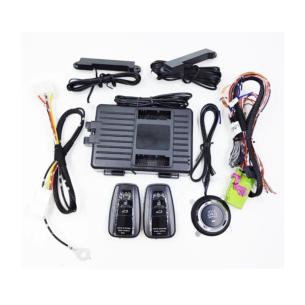 For TOYOTA Hiace 18-21Upgrade Engine Push Start Stop Remote Starter Keyless Entry System Module Auto Unlock Lock Car Accessories
For TOYOTA Hiace 18-21Upgrade Engine Push Start Stop Remote Starter Keyless Entry System Module Auto Unlock Lock Car Accessories